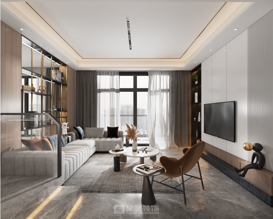 白云 現代輕奢 光與影