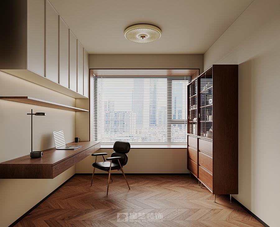 暖棕雅調(diào)，藏露有致的精致居境