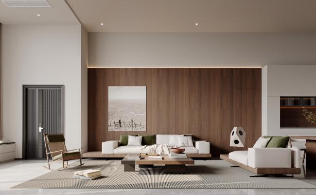 挑空復式｜干凈的家主打的就是溫柔和舒適